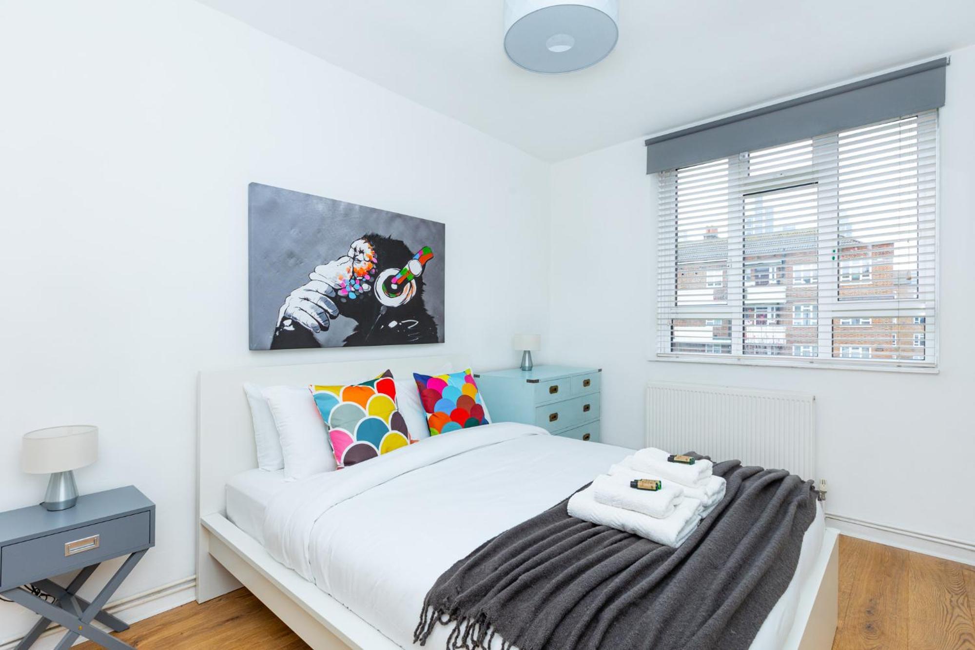 Bright Modern 1 Bedroom Flat, 5 Min To Vauxhall St Лондон Экстерьер фото