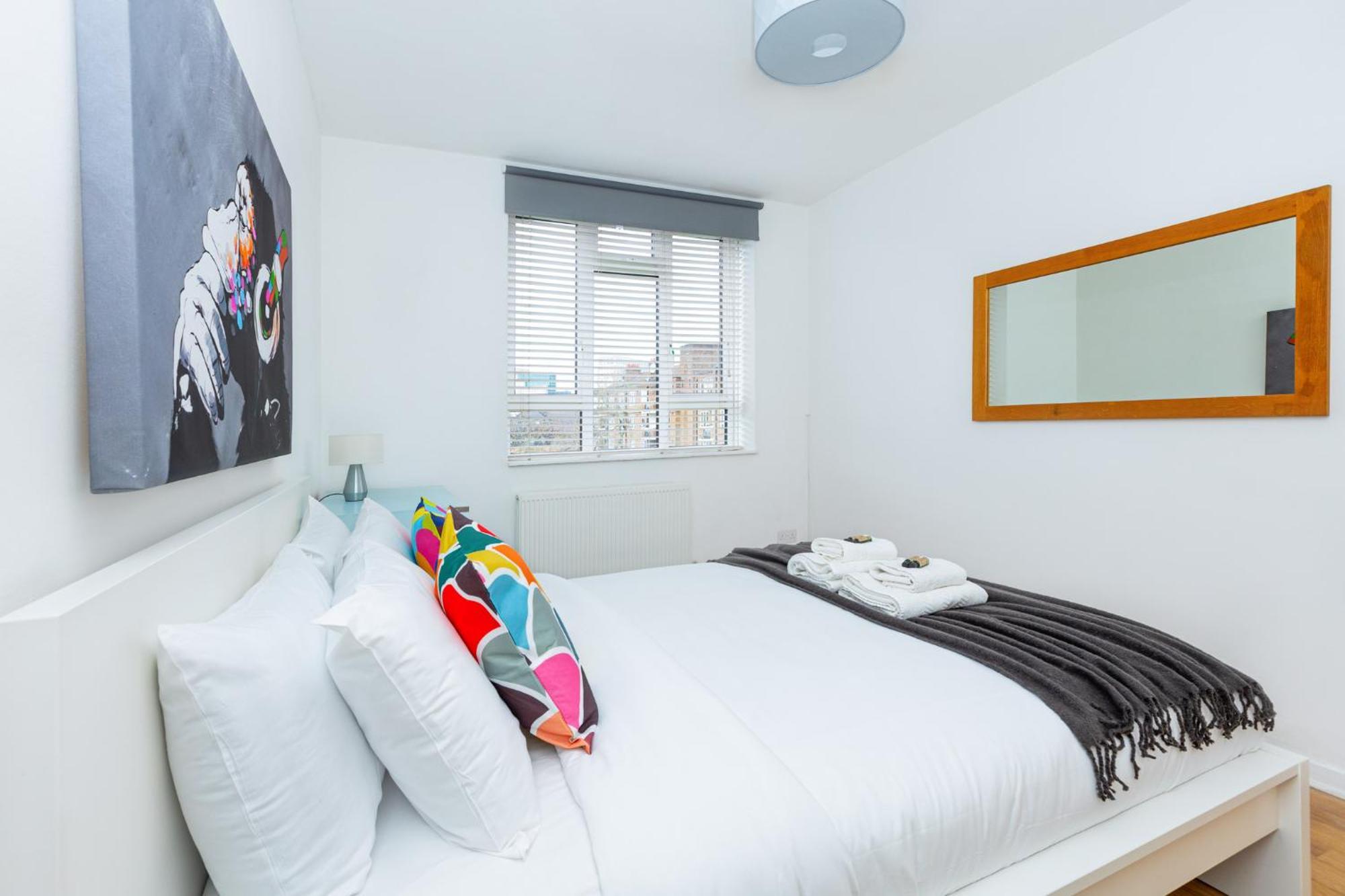Bright Modern 1 Bedroom Flat, 5 Min To Vauxhall St Лондон Экстерьер фото