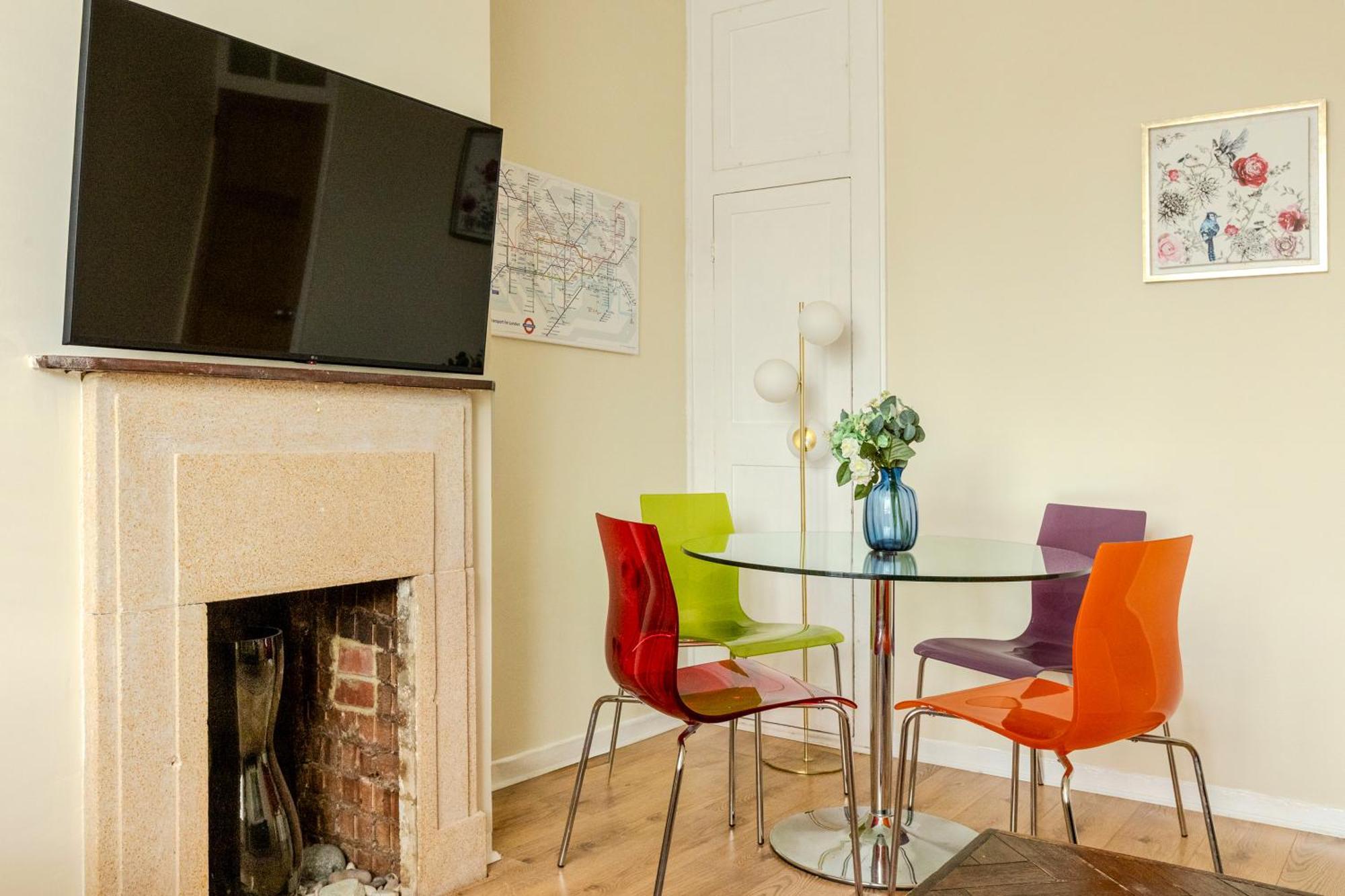 Bright Modern 1 Bedroom Flat, 5 Min To Vauxhall St Лондон Экстерьер фото